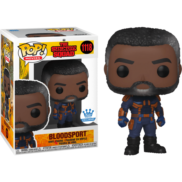 The Suicide Squad (2021) - Bloodsport Unmasked Pop! Vinyl Figure (Funko / Popcultcha Exclusive)