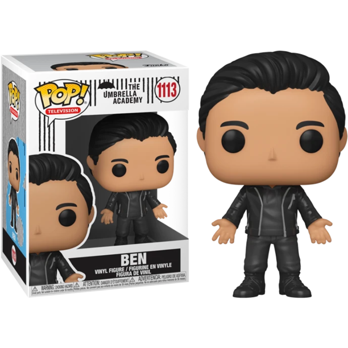 The Umbrella Academy - Ben Hargreeves with Black Outfit Pop! Vinyl Figure