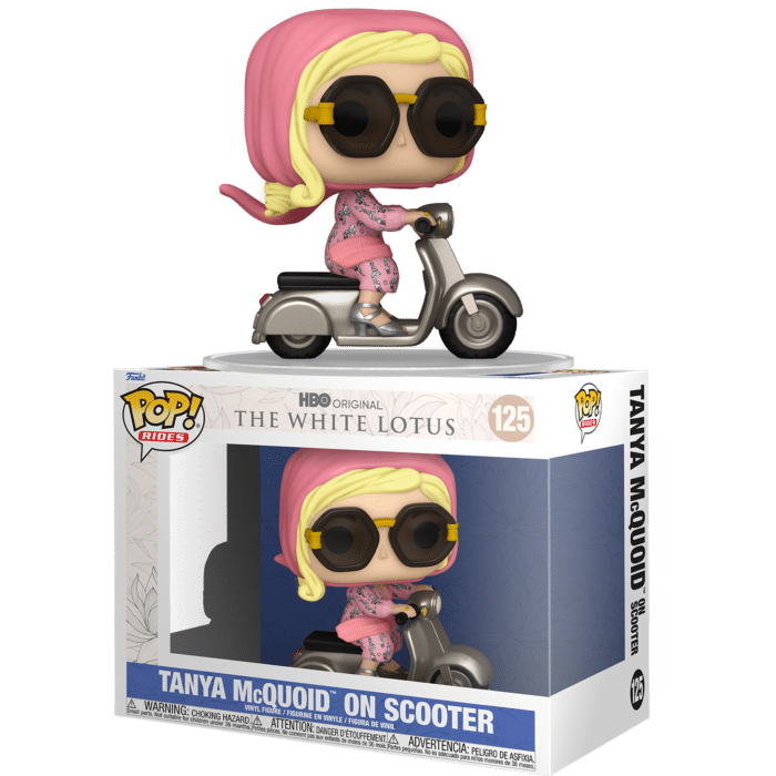 The White Lotus - Tanya McQuoid on Scooter Pop! Rides Vinyl Figure