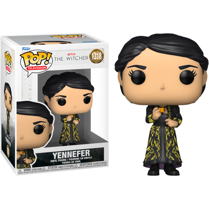 The Witcher (2019) - Yennefer in Black Dress Pop! Vinyl Figure
