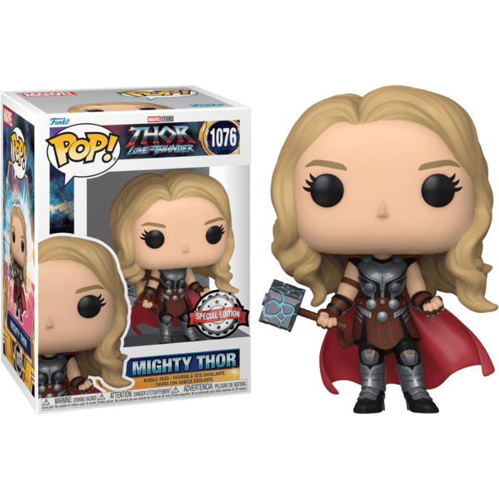 Thor 4: Love and Thunder - Mighty Thor without Helmet Pop! Vinyl Figure
