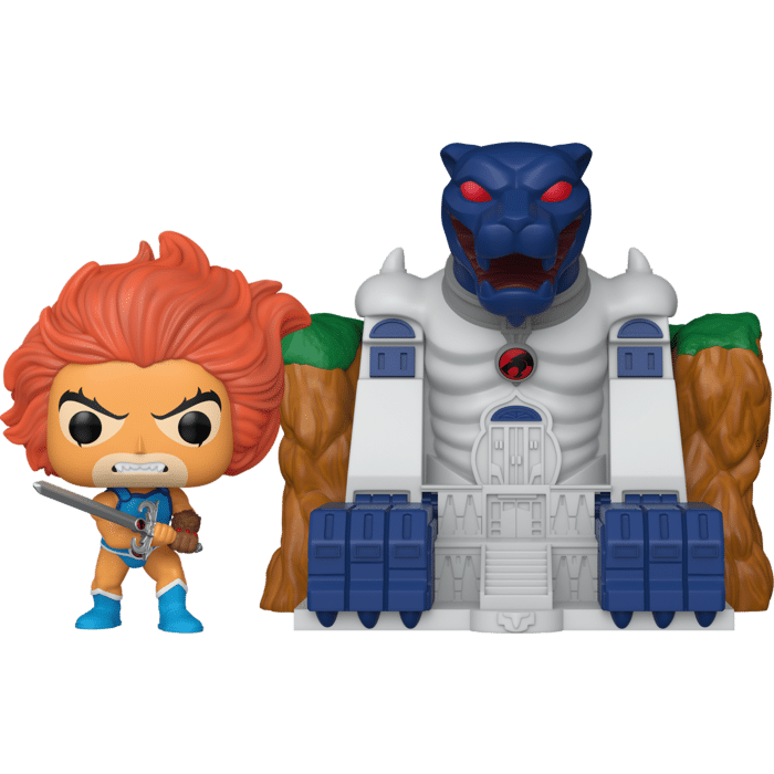 Thundercats - Lion-O with Cat's Lair Pop! Town Vinyl Figure