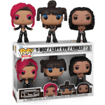 TLC: No Scrubs - T-Boz, Left Eye & Chilli Pop! Vinyl Figure 3-Pack