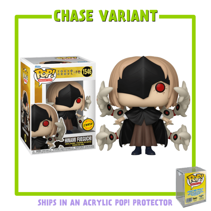 Tokyo Ghoul:re - Hinami Fueguchi Pop! Vinyl Figure in Acrylic Pop! Protector (Chase Variant)