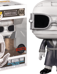 Universal Monsters - The Invisible Man Black & White Pop! Vinyl Figure (RS)