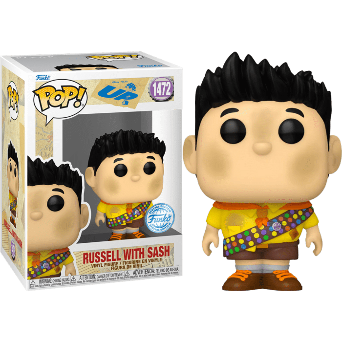 Up - Russell with Sash Pop! Vinyl Figure