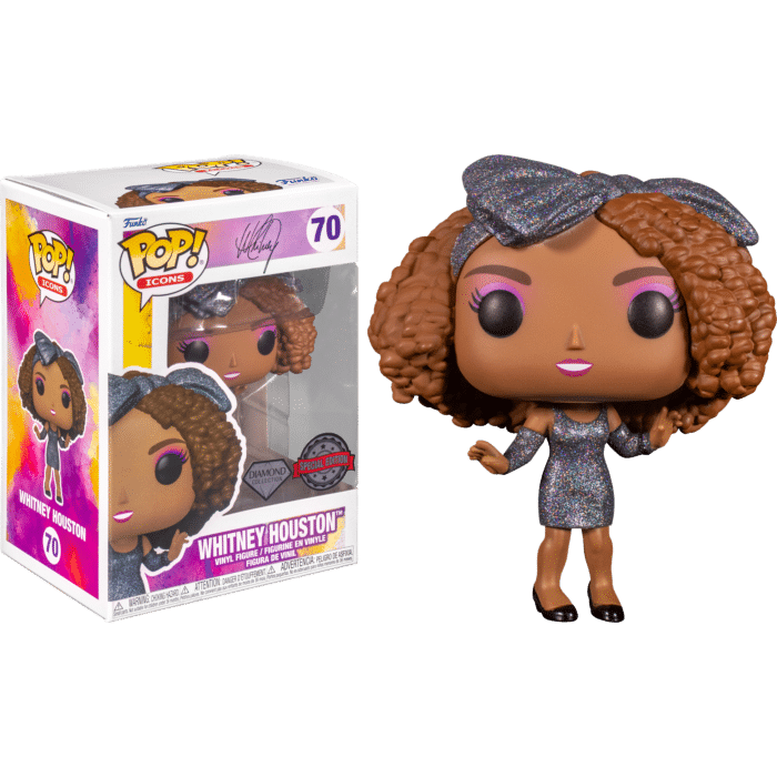 Whitney Houston - Whitney Houston How Will I Know Diamond Glitter Pop! Vinyl Figure