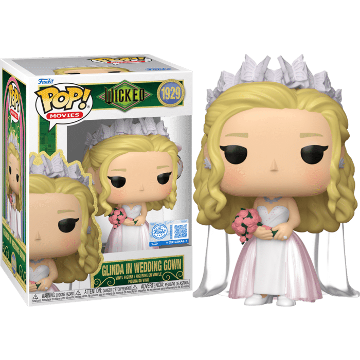 Wicked: For Good (2025) - Glinda in Wedding Gown Pop! Vinyl Figure (Popcultcha Exclusive)