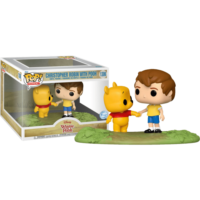 Winnie the Pooh - Christopher Robin with Pooh Pop! Moment Vinyl Figure 2-Pack