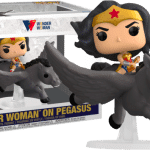 Wonder Woman - Wonder Woman with Pegasus 80th Anniversary Pop! Rides Vinyl Figure