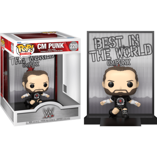 wwe-cm-punk-deluxe-pop-vinyl-figure WWE - CM Punk Deluxe Pop! Vinyl Figure