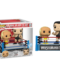 WWE - Hulk Hogan vs. Andre the Giant Wrestlemania III Pop! Moment Vinyl Figure 2-Pack