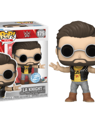 WWE - LA Knight (Yellow T-Shirt) Pop! Vinyl Figure