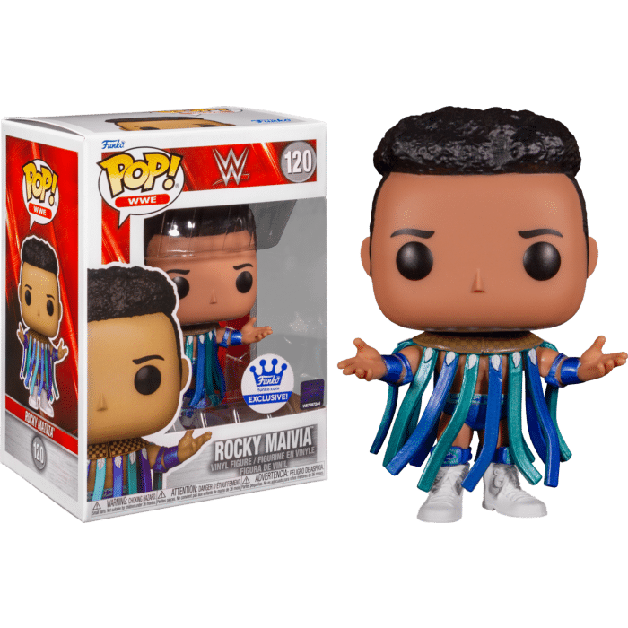 WWE - Rocky Maivia (The Rock) Metallic Pop! Vinyl Figure (Funko / Popcultcha Exclusive)