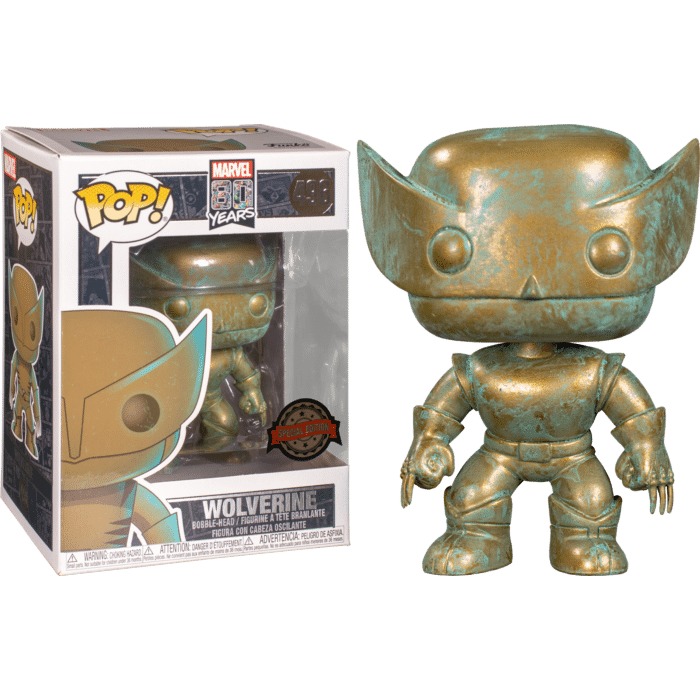 X-Men - Wolverine Patina 80th Anniversary Pop! Vinyl Figure