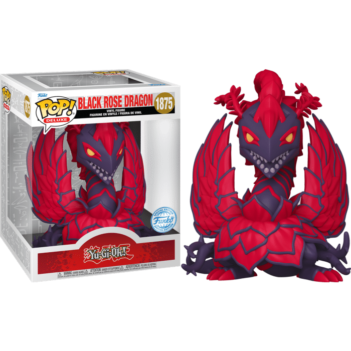 Yu-Gi-Oh! - Black Rose Dragon Deluxe Pop! Vinyl Figure