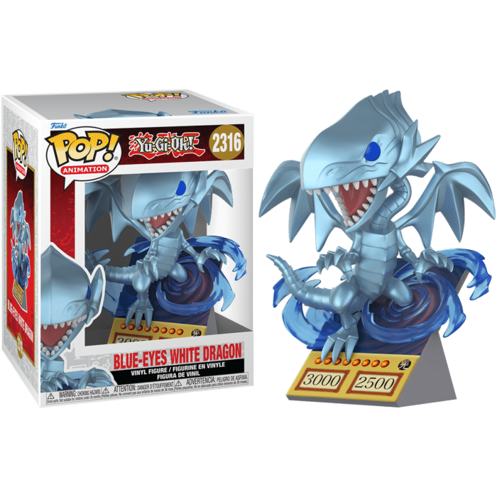 Yu-Gi-Oh! - Blue-Eyes White Dragon Pop! Premium Vinyl Figure