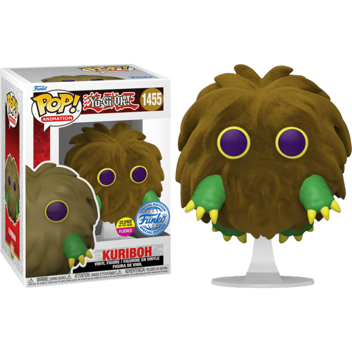 Yu-Gi-Oh! - Kuriboh Flocked Glow-in-the-Dark Pop! Vinyl Figure