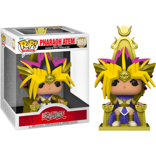 yu-gi-oh-pharaoh-atem-on-throne-metallic-deluxe-pop-vinyl-figure Yu-Gi-Oh! - Pharaoh Atem on Throne Metallic Deluxe Pop! Vinyl Figure