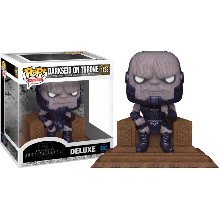 Zack Snyder’s Justice League - Darkseid on Throne Deluxe Pop! Vinyl Figure
