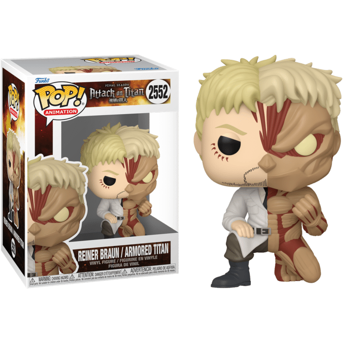 Attack on Titan - Reiner Braun / Armored Titan (Split) Pop! Vinyl Figure