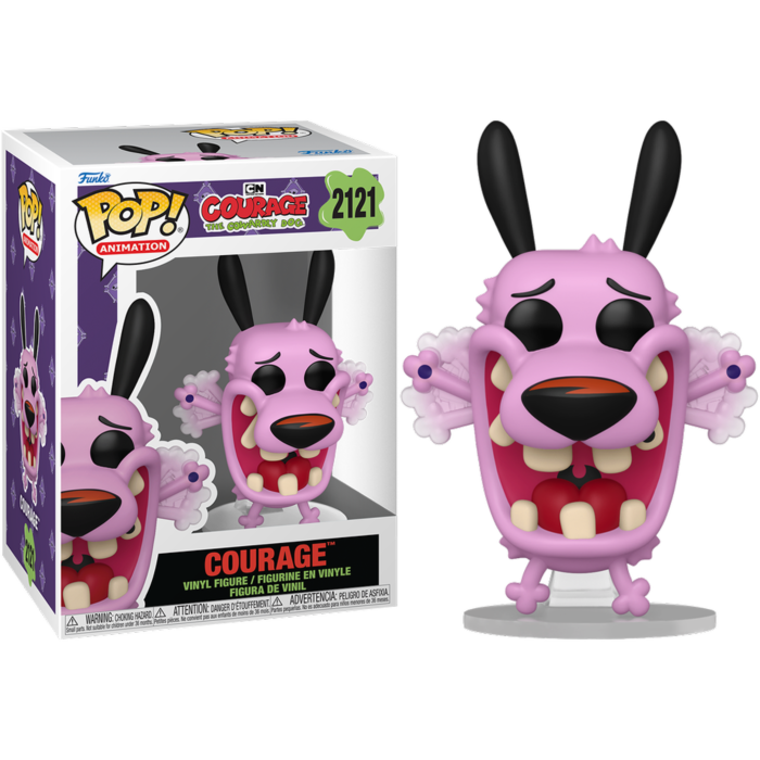 Courage the Cowardly Dog - Courage Pop! Vinyl Figure