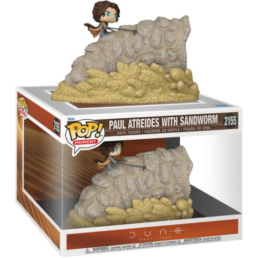 dune-part-3-paul-atreides-with-sandworm-pop-moment-vinyl-figure Dune: Part 3 - Paul Atreides with Sandworm Pop! Moment Vinyl Figure