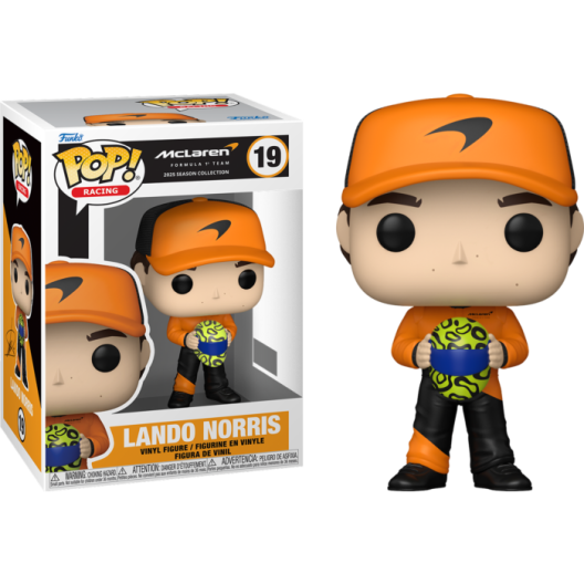 f1-formula-1-lando-norris-mclaren-pop-vinyl-figure F1: Formula 1 - Lando Norris (McLaren) Pop! Vinyl Figure