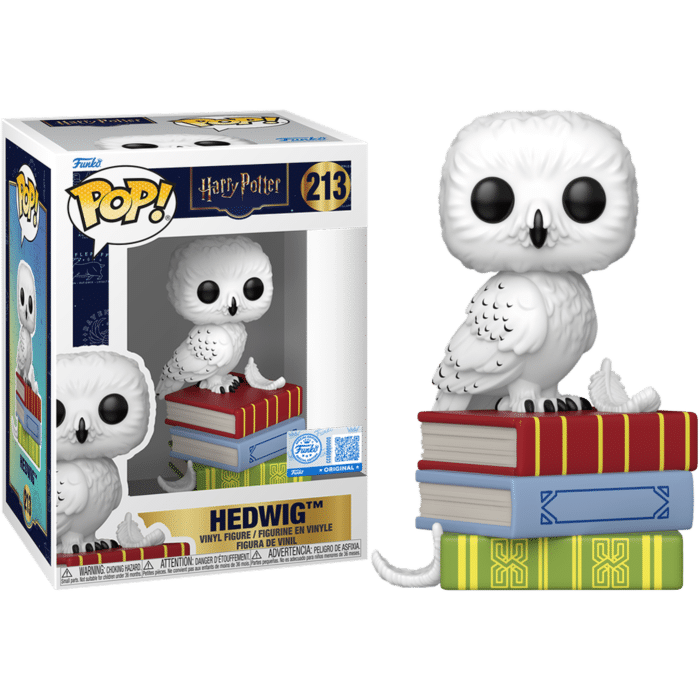 Harry Potter - Hedwig on Books Pop! Vinyl Figure