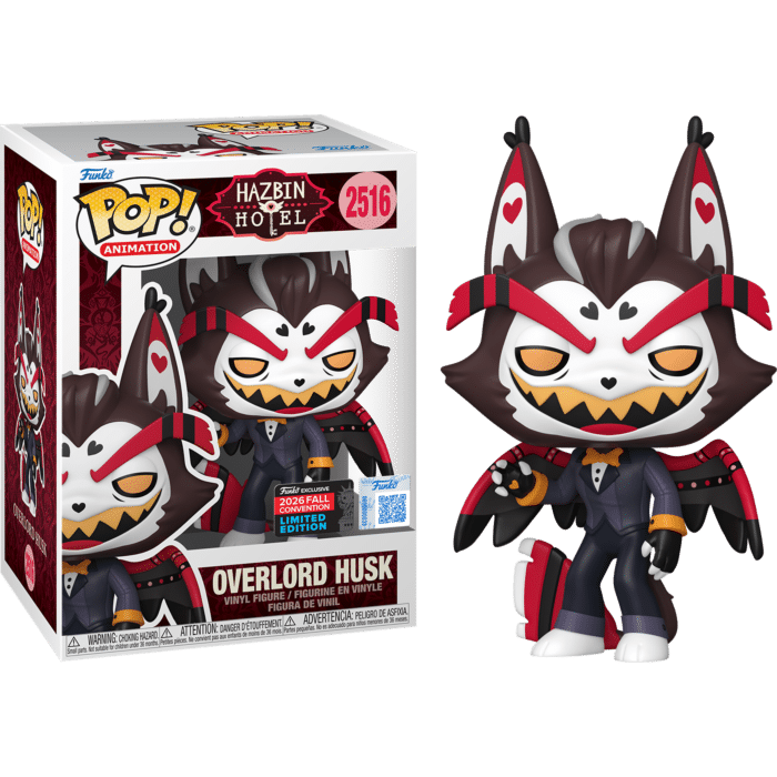 Hazbin Hotel - Overlord Husk Pop! Vinyl Figure (2026 Fall Convention Exclusive)
