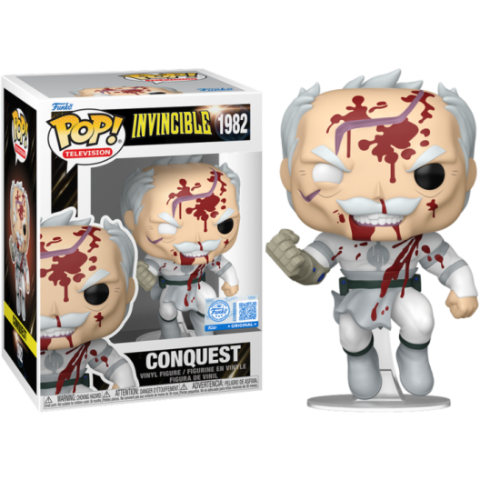 invincible-conquest-battle-damaged-pop-vinyl-figure Invincible - Conquest (Battle Damaged) Pop! Vinyl Figure