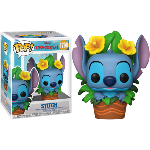 lilo-stitch-stitch-in-potted-plant-premium-pop-vinyl-figure Lilo & Stitch - Stitch in Potted Plant Premium Pop! Vinyl Figure
