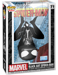Marvel - Black Suit Spider-Man Web of Spider-Man #08 Pop! Comic Covers Vinyl Figure