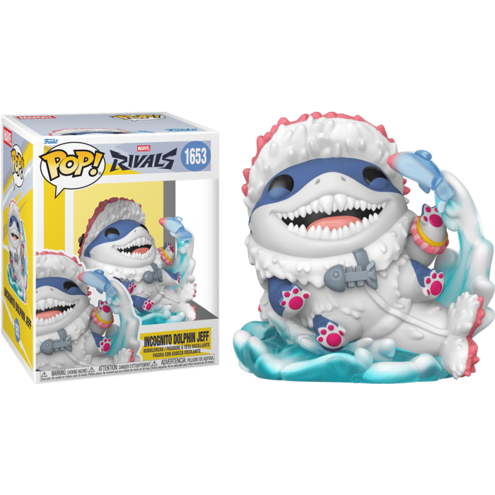 Marvel Rivals - Incognito Dolphin Jeff Pop! Premium Vinyl Figure