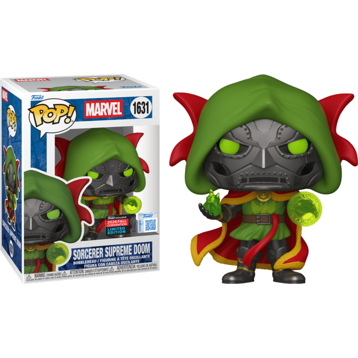 Marvel - Sorcerer Supreme Doom Pop! Vinyl Figure (2026 Fall Convention Exclusive) (Popcultcha Exclusive)