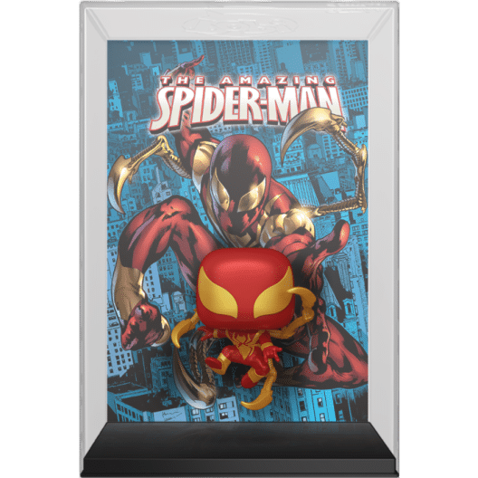 marvel-the-amazing-spider-man-iron-spider-529-pop-comic-covers-vinyl-f Marvel - The Amazing Spider-Man Iron Spider #529 Pop! Comic Covers Vinyl Figure