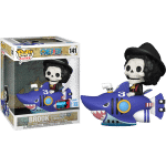 One Piece - Brook with Shark Submerge Pop! Rides Vinyl Figure (2025 Fall Convention Exclusive) (Popcultcha Exclusive)