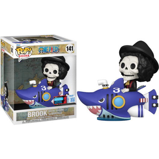one-piece-brook-with-shark-submerge-pop-rides-vinyl-figure-2025-fall-c One Piece - Brook with Shark Submerge Pop! Rides Vinyl Figure (2025 Fall Convention Exclusive) (Popcultcha Exclusive)