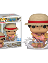 One Piece - Monkey D. Luffy with Momonosuke Pop! Premium Vinyl Figure