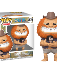 One Piece - Saul with Nico Robin Super Sized 6" Pop! Vinyl Figure