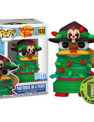 Phineas and Ferb - Partridge On A Perry Pop! Vinyl Figure in Acrylic Pop! Protector (Popcultcha Exclusive)