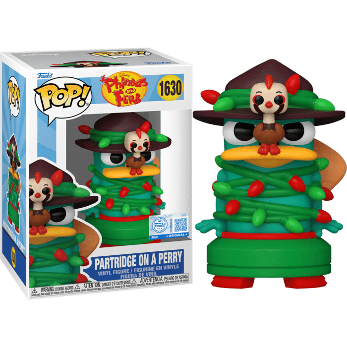 Phineas and Ferb - Partridge On A Perry Pop! Vinyl Figure (Popcultcha Exclusive)