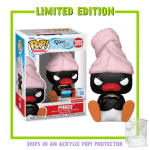 Pingu - Pingu with Towel Pop! Vinyl Figure in Acrylic Pop! Protector (2025 Fall Convention Exclusive) (Popcultcha Exclusive)
