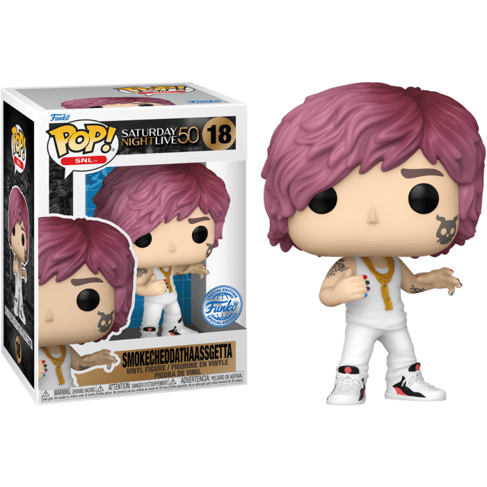 Saturday Night Live - SmokeCheddaThaAssGetta (Timothee Chalamet) 50th Anniversary Pop! Vinyl Figure (Popcultcha Exclusive)