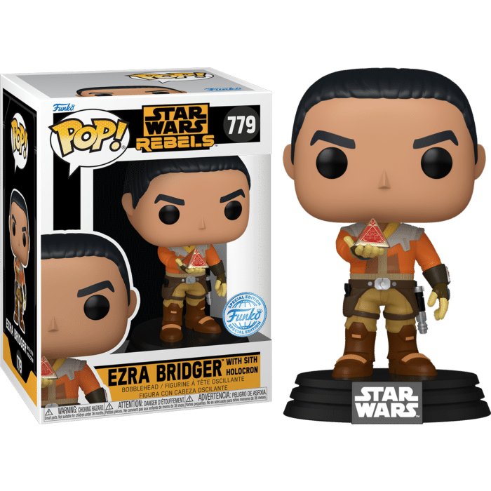 Star Wars: Rebels - Ezra Bridger with Sith Holocron Pop! Vinyl Figure