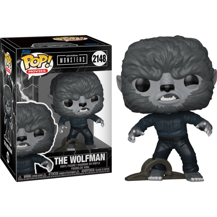 Universal Monsters - The Wolfman in Trap Pop! Vinyl Figure