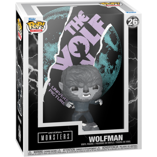 Universal Monsters - Wolfman Pop! VHS Covers Vinyl Figure