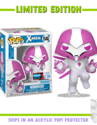 X-Men - Nimrod Pop! Vinyl Figure in Acrylic Pop! Protector (2025 Fall Convention Exclusive) (Popcultcha Exclusive)